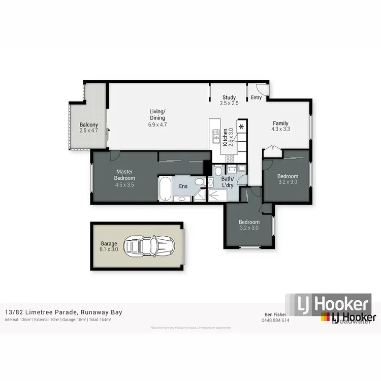 Floorplan of Homely apartment listing, 13/82 Limetree Parade, Runaway Bay QLD 4216