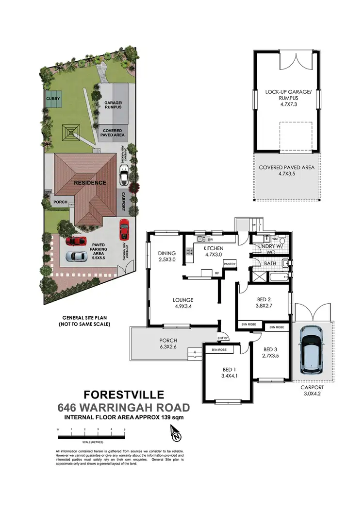 Floorplan of Homely house listing, 646 Warringah Road, Forestville NSW 2087