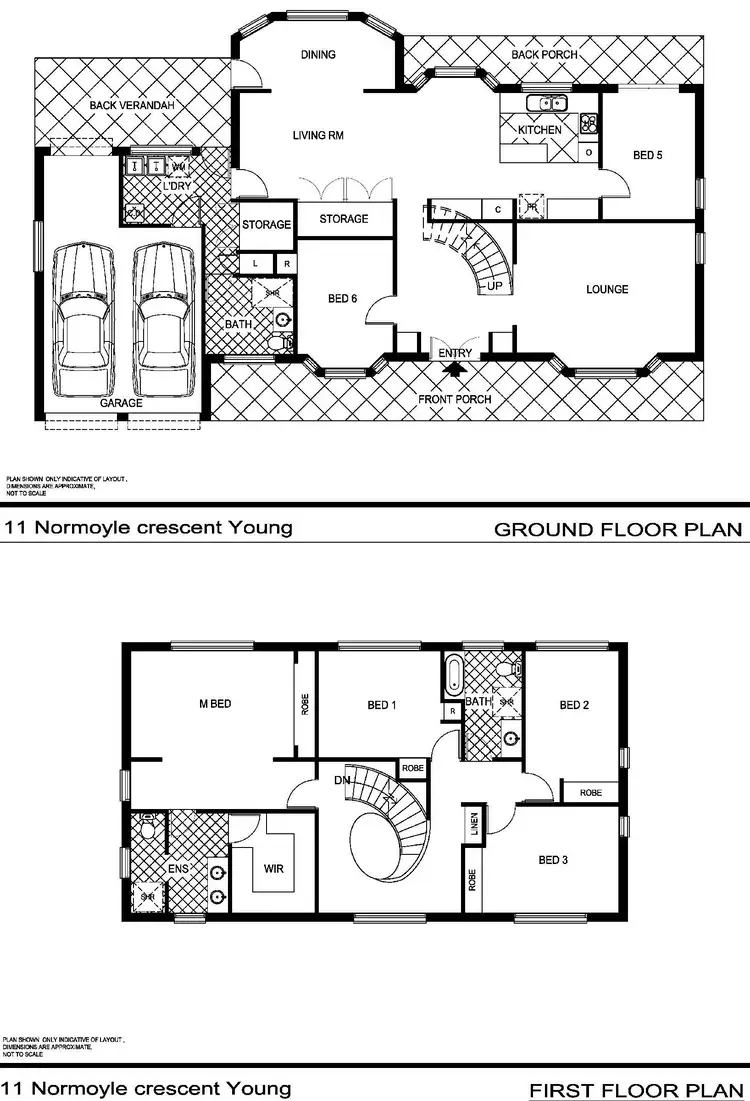 Floorplan of Homely house listing, 11 Normoyle Crecent, Young NSW 2594