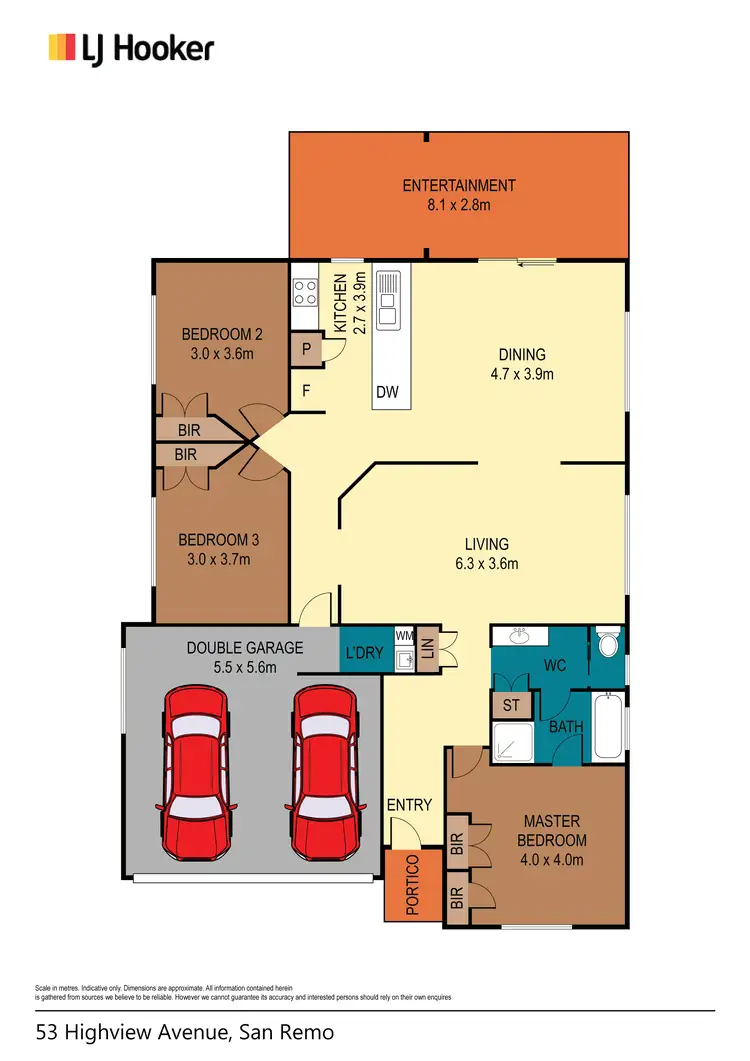 Floorplan of Homely house listing, 53 Highview Avenue, San Remo NSW 2262