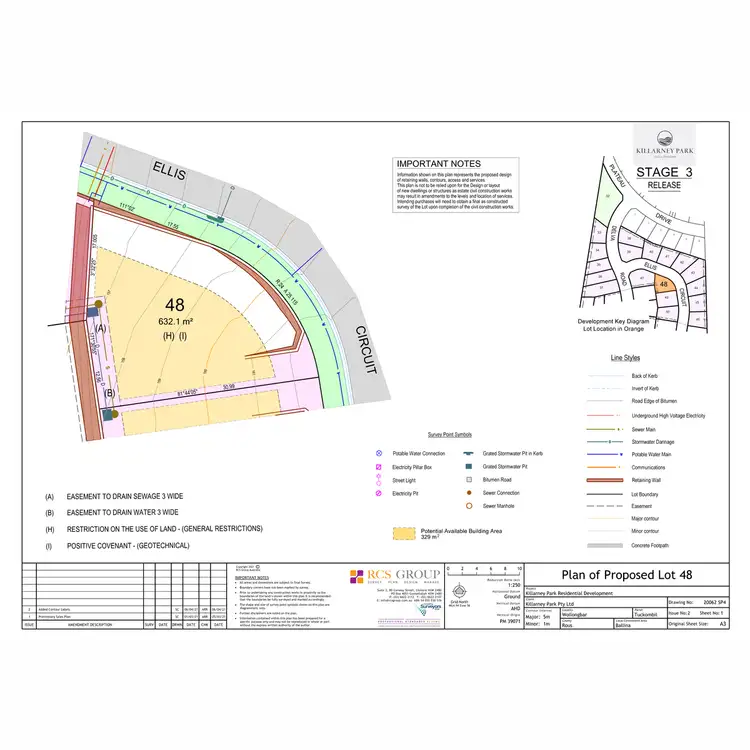 Floorplan of Homely land listing, Lot 48 Ellis Circuit, Wollongbar NSW 2477