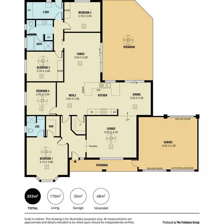 Floorplan of Homely house listing, 7 Festive Place, Greenwith SA 5125