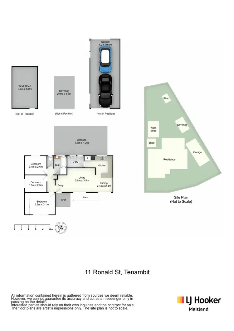 Floorplan of Homely house listing, 11 Ronald Street, Tenambit NSW 2323