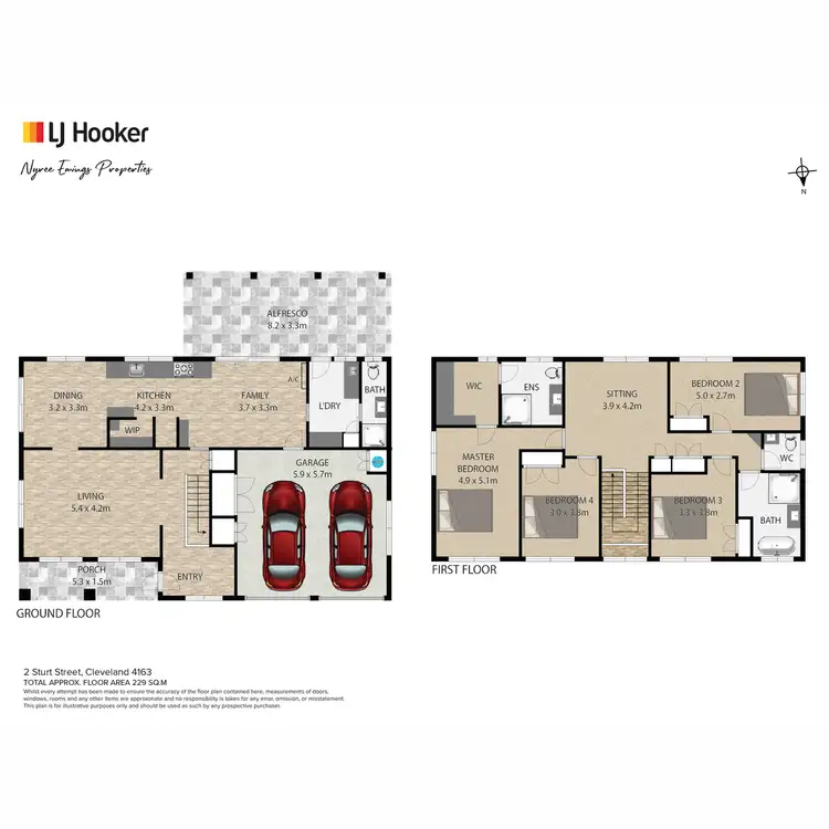 Floorplan of Homely house listing, 2 Sturt Street, Cleveland QLD 4163