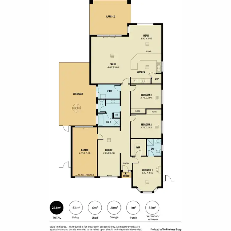 Floorplan of Homely house listing, 20 The Boulevard, Parafield Gardens SA 5107