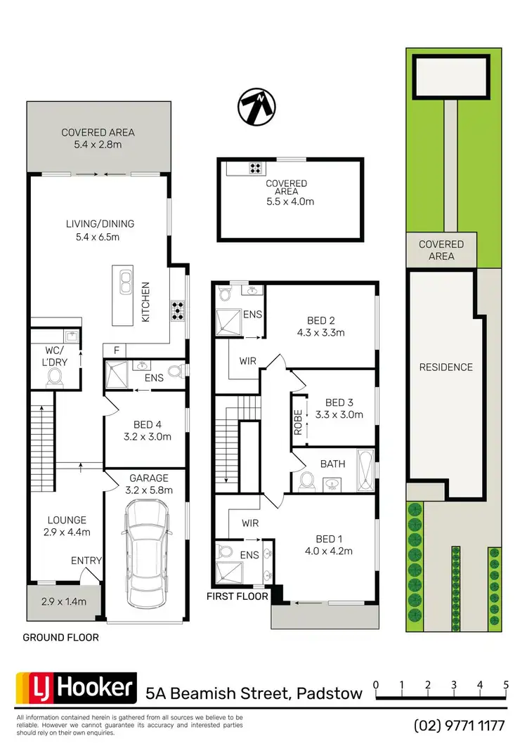 Floorplan of Homely house listing, 5A Beamish Street, Padstow NSW 2211