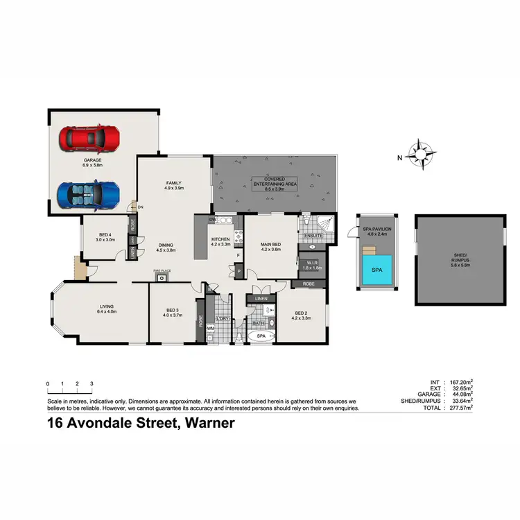 Floorplan of Homely house listing, 16 Avondale Road, Warner QLD 4500