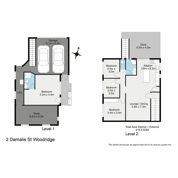 Floorplan of Homely house listing, 2 Damalis Street, Woodridge QLD 4114