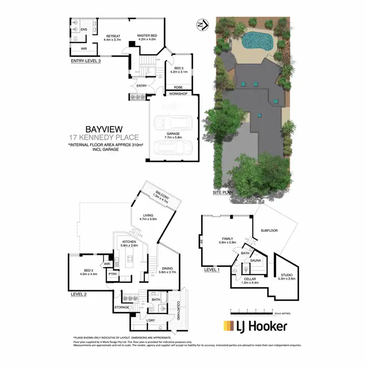 Floorplan of Homely house listing, 17 Kennedy Place, Bayview NSW 2104