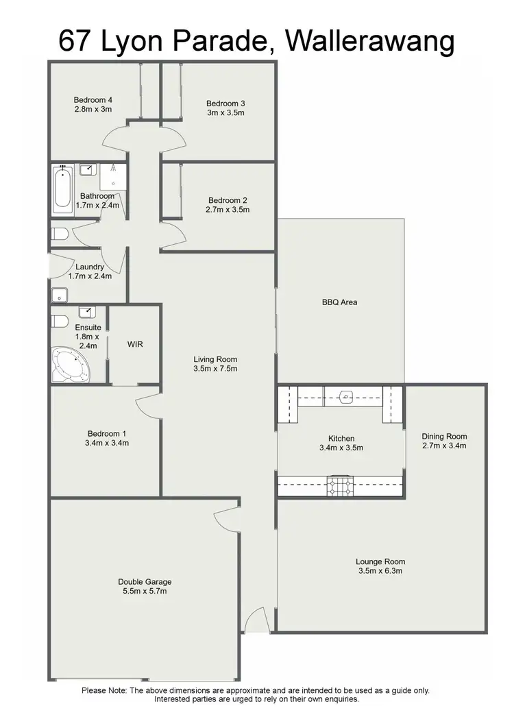 Floorplan of Homely house listing, 67 Lyon Parade, Wallerawang NSW 2845