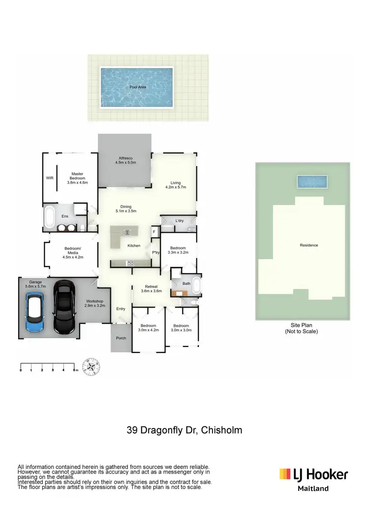 Floorplan of Homely house listing, 39 Dragonfly Drive, Chisholm NSW 2322