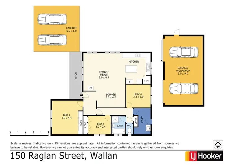 Floorplan of Homely house listing, 150 Raglan Street, Wallan VIC 3756