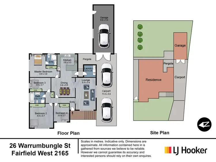 Floorplan of Homely house listing, 26 Warrumbungle Street, Fairfield West NSW 2165