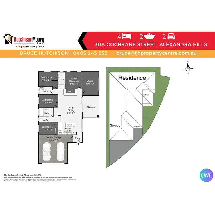 Floorplan of Homely house listing, 30A Cochrane Street, Alexandra Hills QLD 4161