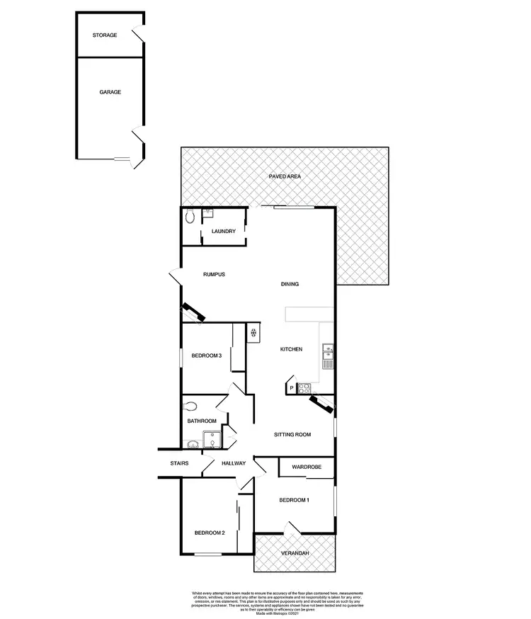 Floorplan of Homely house listing, 98 Fleming Street, Islington NSW 2296
