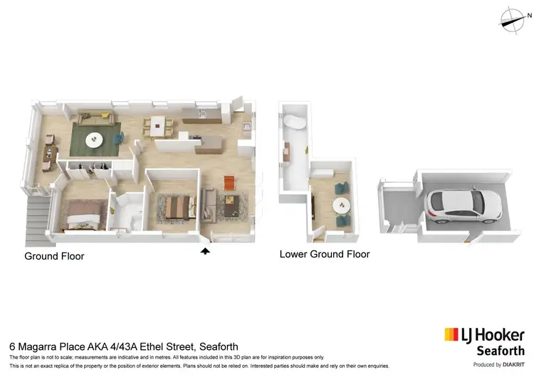 Floorplan of Homely house listing, 6 Magarra Place, Seaforth NSW 2092