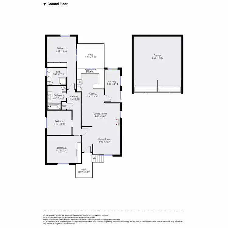 Floorplan of Homely house listing, 32 North Crescent, New Norfolk TAS 7140