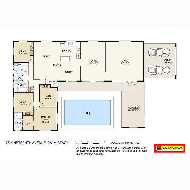 Floorplan of Homely house listing, 78 Nineteenth Avenue, Palm Beach QLD 4221