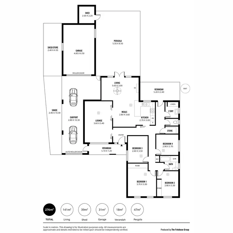 Floorplan of Homely house listing, 20 Sabina Street, Salisbury SA 5108