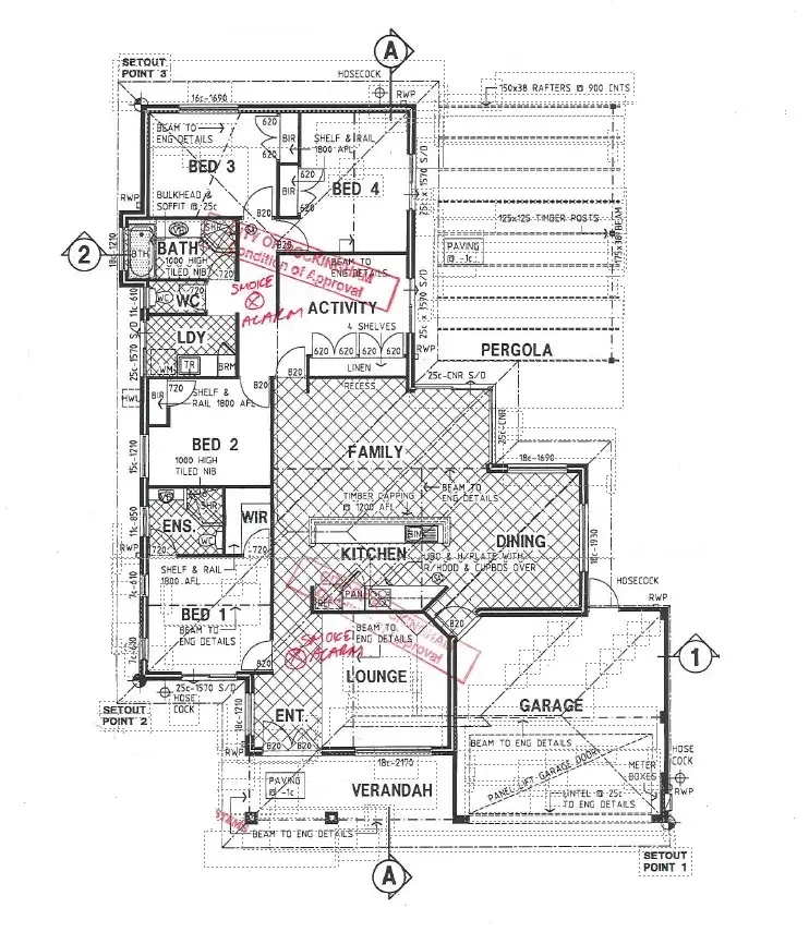 Floorplan of Homely house listing, 17 Cambernon Green, Port Kennedy WA 6172