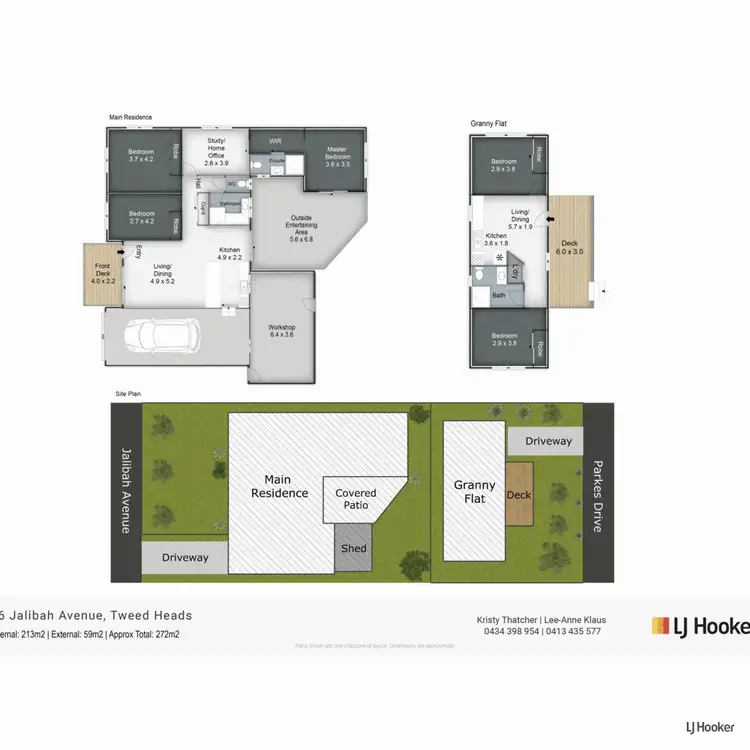Floorplan of Homely house listing, 16 Jalibah Avenue, Tweed Heads NSW 2485