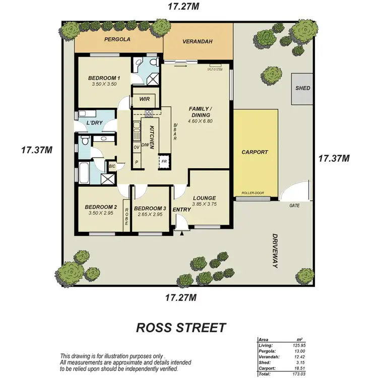 Floorplan of Homely house listing, 9 Ross Street, Clearview SA 5085