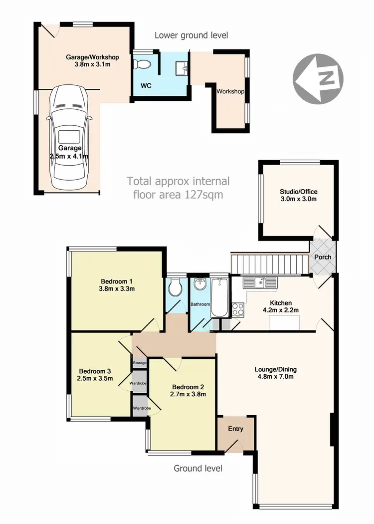 Floorplan of Homely house listing, 28 Sherbrook Rd, Hornsby NSW 2077
