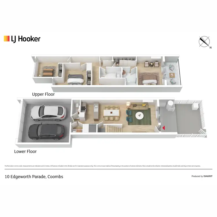 Floorplan of Homely house listing, 10 Edgeworth Parade, Coombs ACT 2611