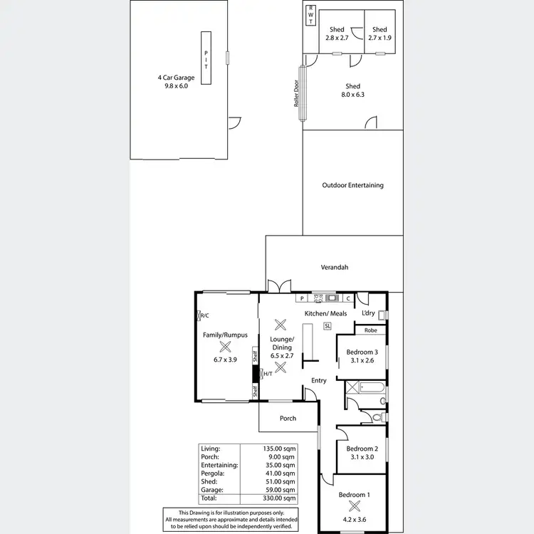 Floorplan of Homely house listing, 20 White Avenue, Lockleys SA 5032