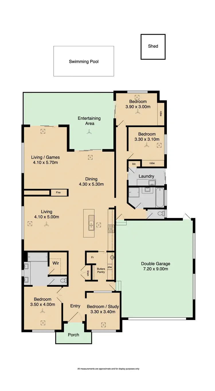 Floorplan of Homely house listing, 16 Morrison Avenue, Middleton SA 5213