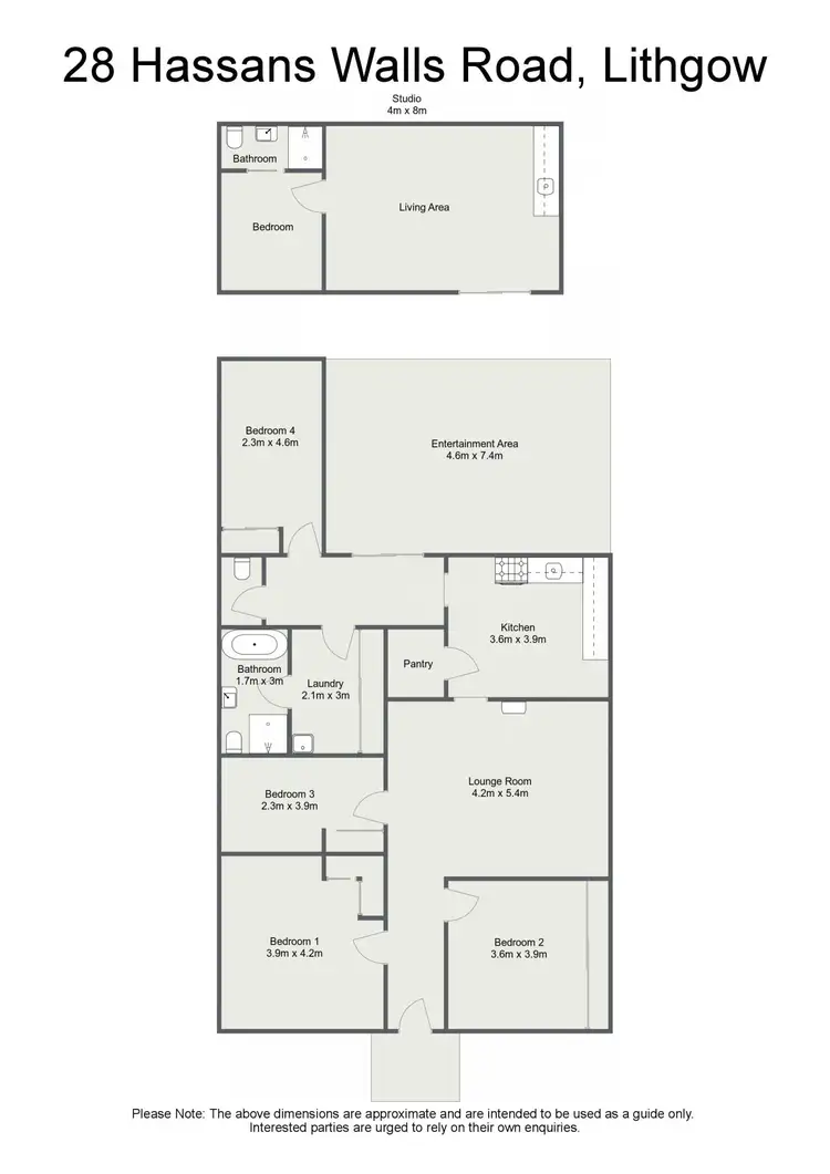 Floorplan of Homely house listing, 28 Hassans Walls Road, Lithgow NSW 2790