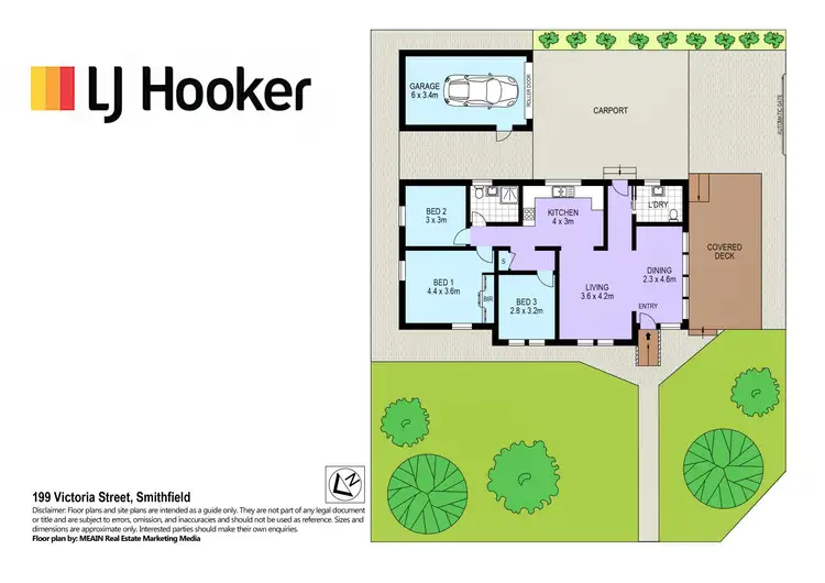 Floorplan of Homely house listing, 199 Victoria Street, Smithfield NSW 2164