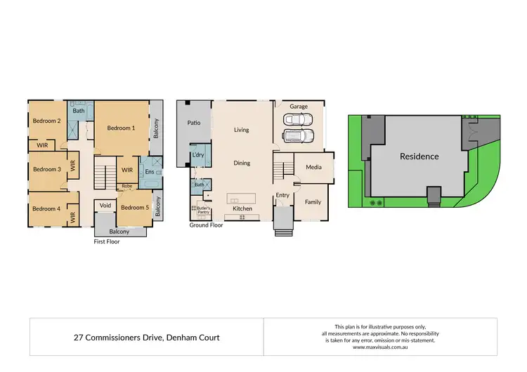 Floorplan of Homely house listing, 27 Commissioners Drive, Denham Court NSW 2565