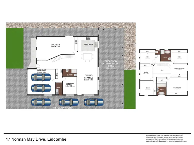 Floorplan of Homely house listing, 17 Norman May Drive, Lidcombe NSW 2141