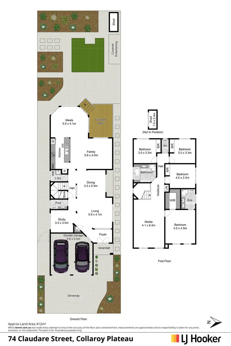Floorplan of Homely house listing, 74 Claudare Street, Collaroy Plateau NSW 2097