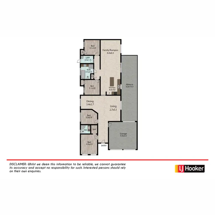 Floorplan of Homely house listing, 70 John Street, Rooty Hill NSW 2766