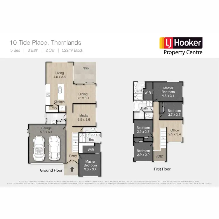 Floorplan of Homely house listing, 10 Tide Place, Thornlands QLD 4164