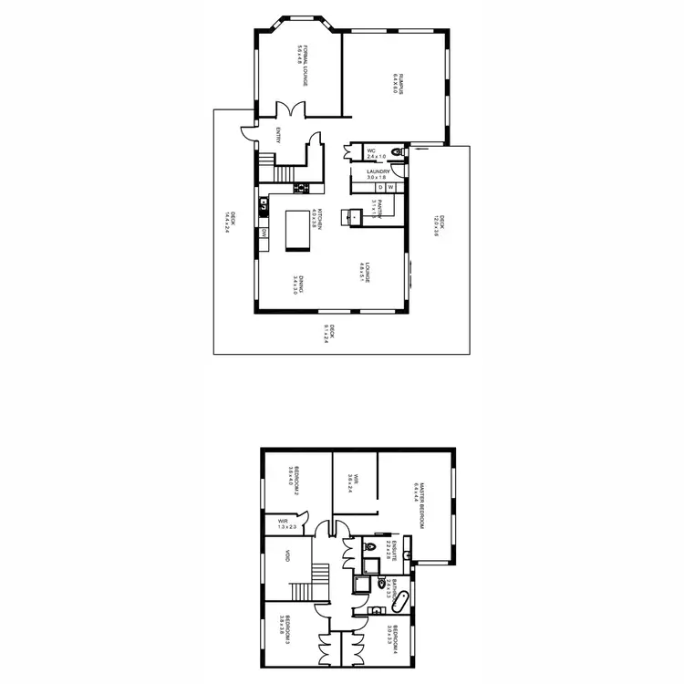 Floorplan of Homely house listing, 2 Rosewood Street, Birkdale QLD 4159