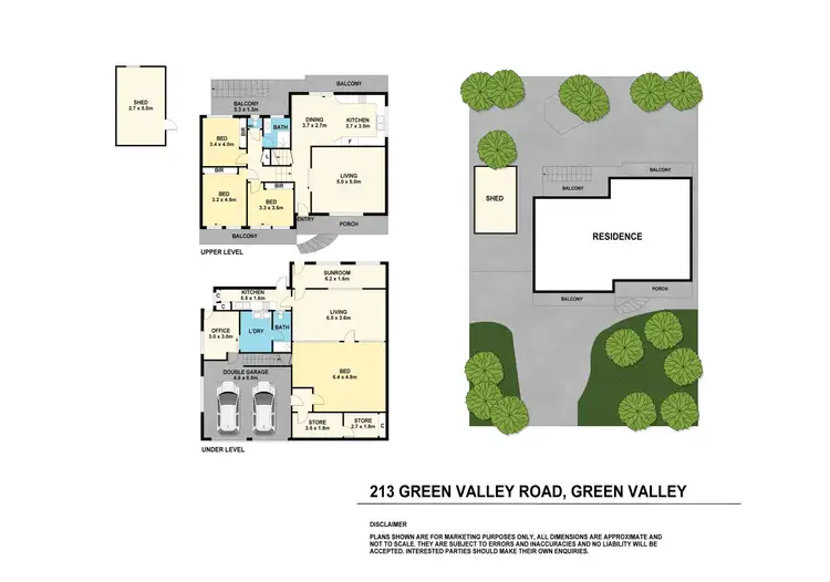 Floorplan of Homely house listing, 213 Green Valley Road, Green Valley NSW 2168