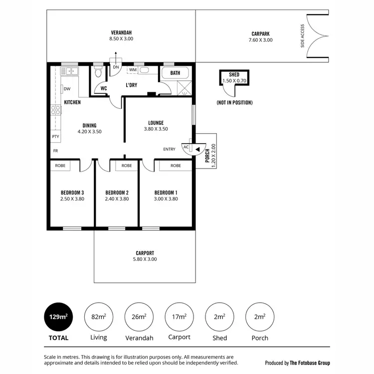 Floorplan of Homely house listing, 37B Ross Road, Hectorville SA 5073