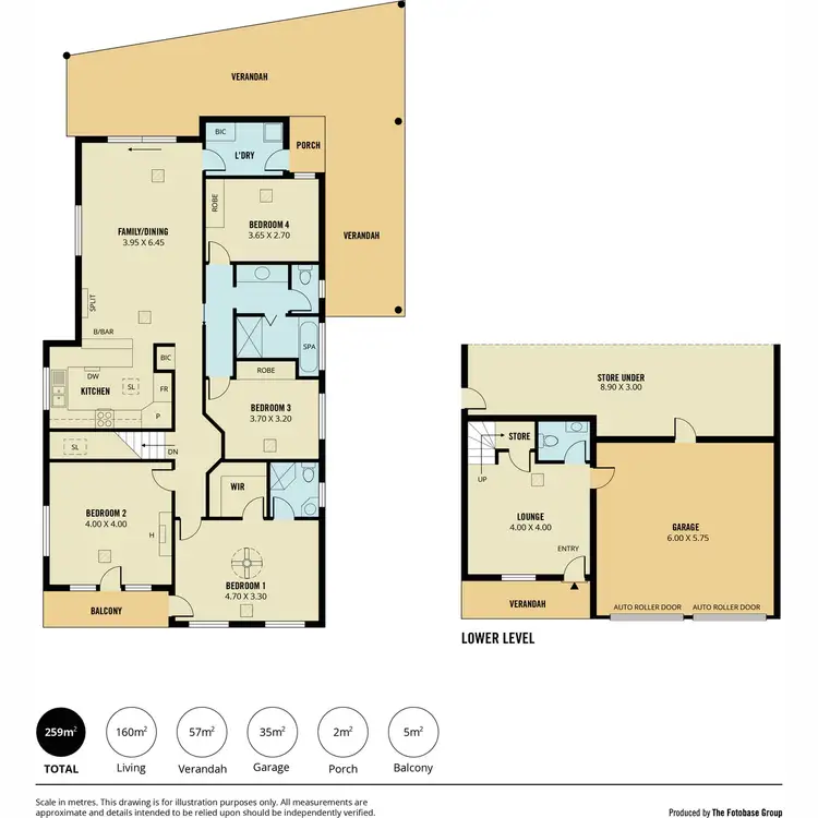 Floorplan of Homely house listing, 3/4 McCann Place, Greenwith SA 5125
