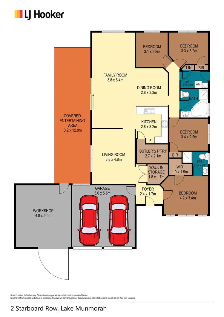 Floorplan of Homely house listing, 2 Starboard Row, Lake Munmorah NSW 2259
