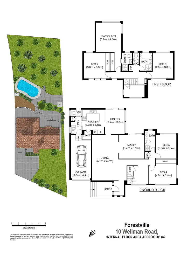 Floorplan of Homely house listing, 10 Wellman Road, Forestville NSW 2087