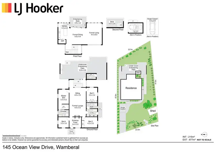 Floorplan of Homely house listing, 145 Ocean View Drive, Wamberal NSW 2260