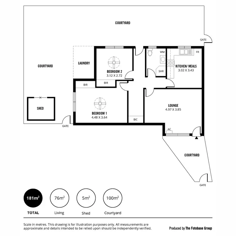 Floorplan of Homely unit listing, 5/11 Price Avenue, Klemzig SA 5087