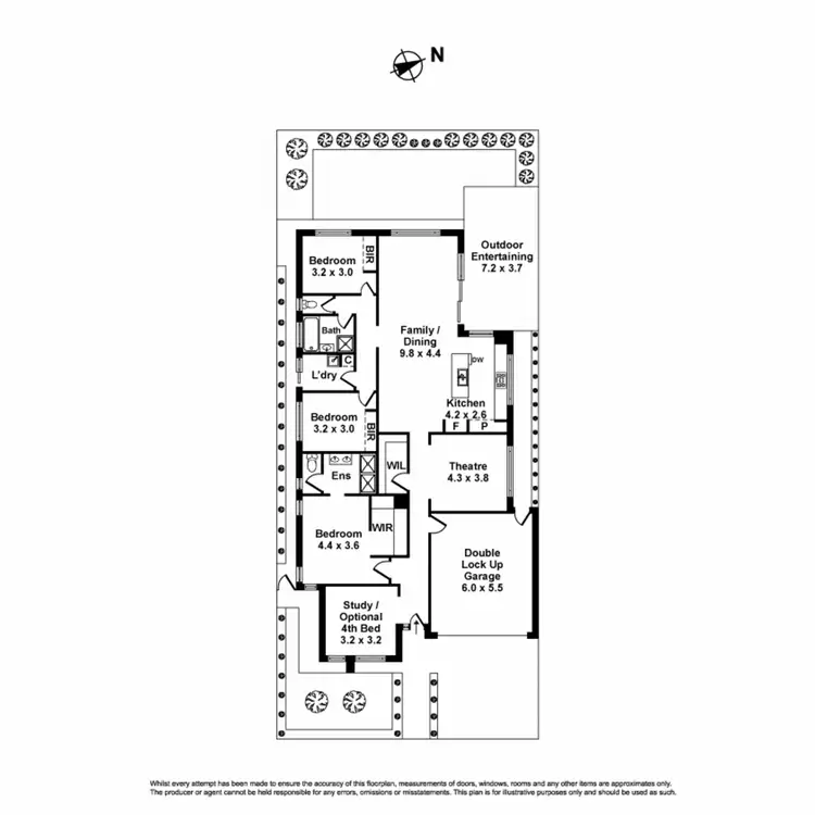 Floorplan of Homely house listing, 11 Jansar Street, Point Cook VIC 3030