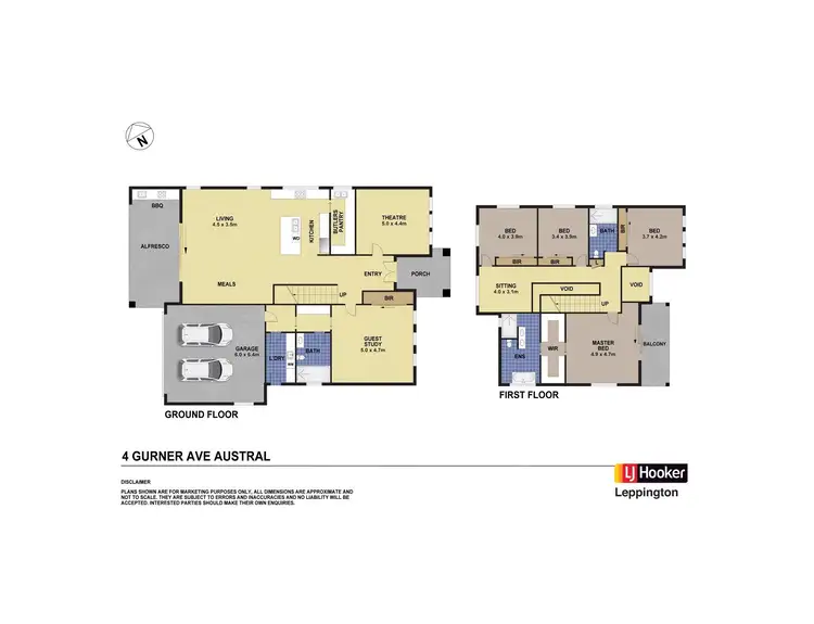 Floorplan of Homely house listing, 4 Gurner Avenue, Austral NSW 2179