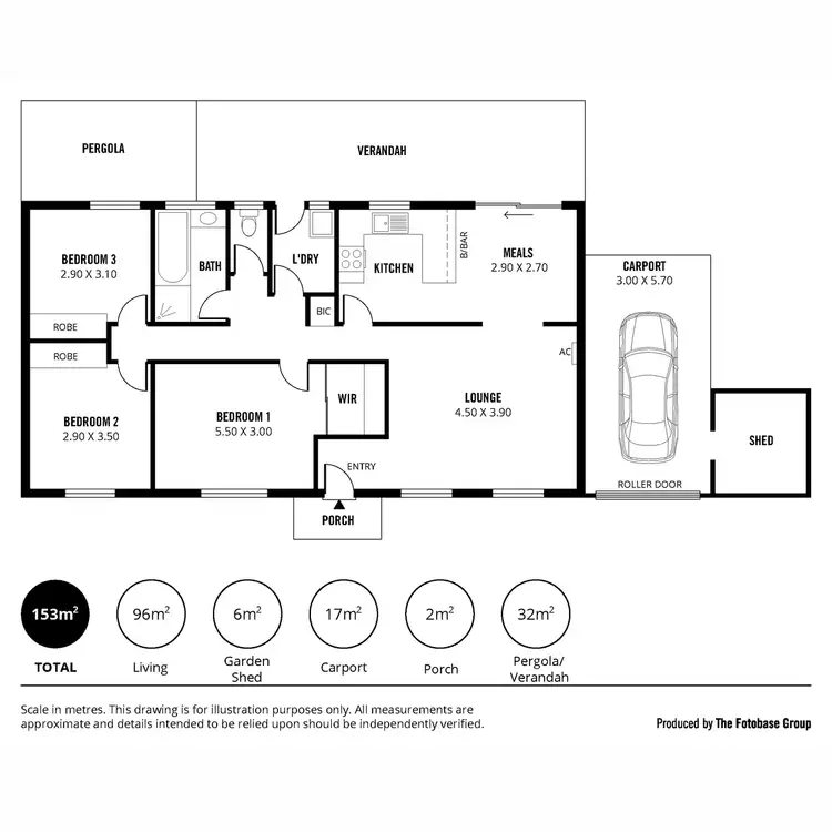 Floorplan of Homely house listing, 1 Bonython Street, Salisbury Plain SA 5109
