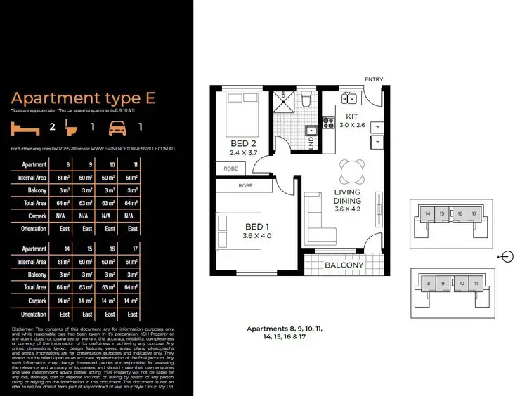 Floorplan of Homely apartment listing, 10/1a Stephens Avenue, Torrensville SA 5031