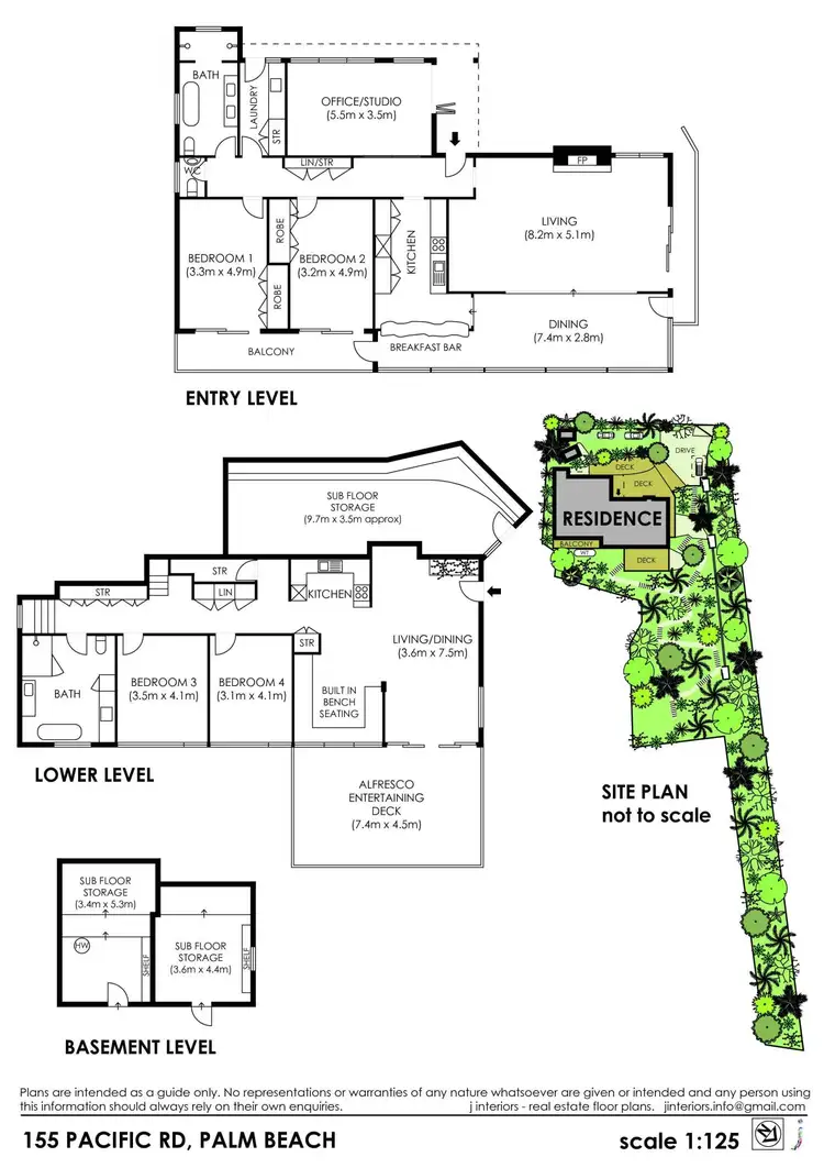 Floorplan of Homely house listing, 155 Pacific Road, Palm Beach NSW 2108